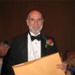 Receiving the George M. Estabrook Distinguished Service Award